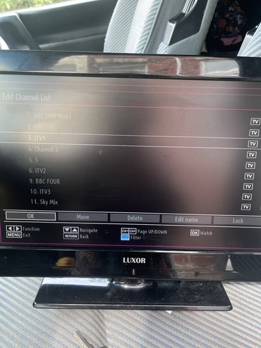 Luxor volt dvd 19 - volt, inch