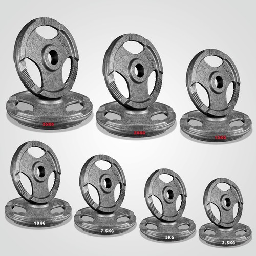 Tri grip cast iron - tri-grip, olympic