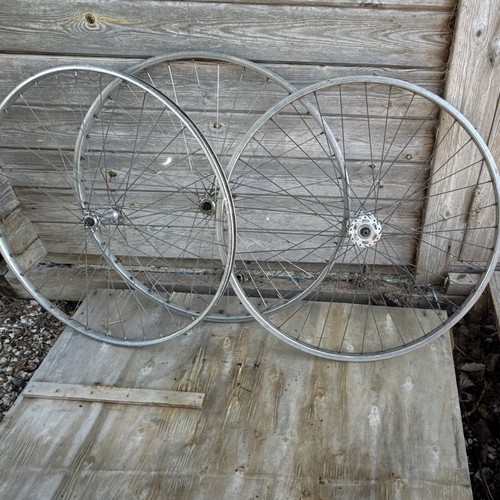 Vintage 700c front wheels - 3,