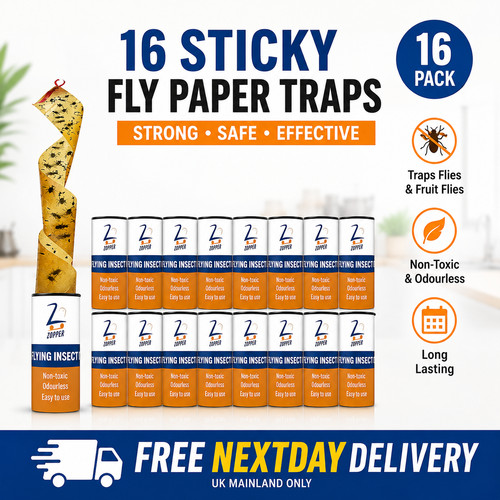 Sticky fly paper trap - 16,