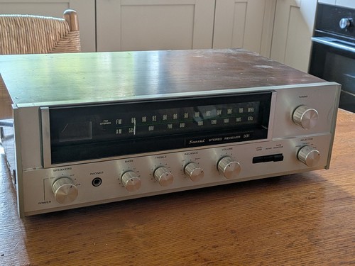 Sansui 331 stereo receiver - sansui,