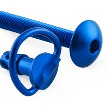 Aluminium Fairing Kit Honda RVF400- NC35 Quick Release D-Ring FHO042QR Blue