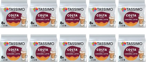 Tassimo coffee pods - pods, costa