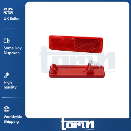 Rear bumper reflector - reflector, left