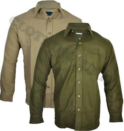 Mens moleskin shirt country - moleskin,