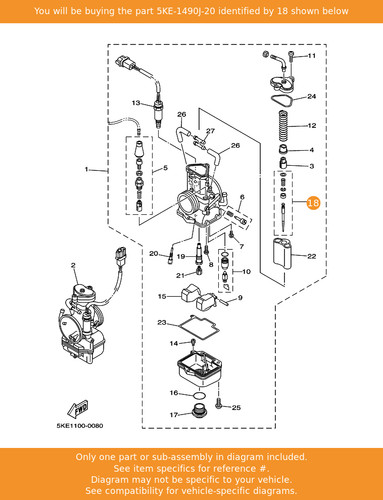 Yamaha needle set - needle,