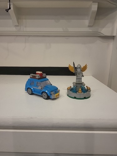Lego sets water fountain - water, and