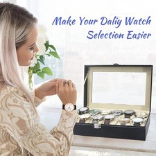 Grids watch box - watch, men