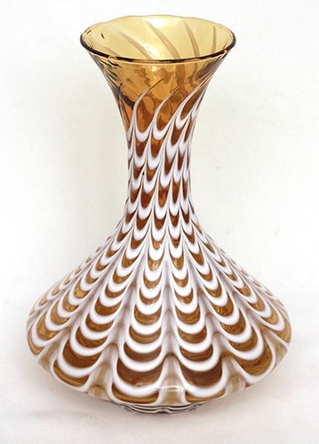 Empoli toscana nailsea vase - toscana,