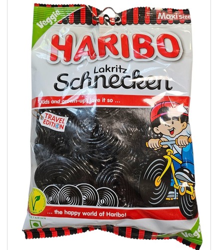 Haribo 425g lakritz - lakritz, schnecken