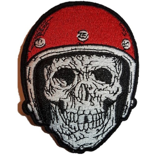 Skeleton biker hemet skull - in,