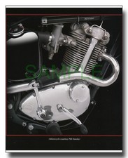 Triumph Tiger Cub T20 engine framed picture 199cc ohv single Bantam free p&p UK