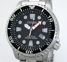 Citizen Eco-Drive Promaster DIVER'S Diver Watch Steel + Plastic Band BN0150-10E