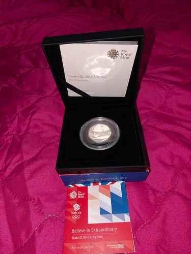 2016 silver team - gb, coin