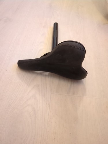 Black saddle bike - seat, road