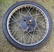 17" Front Wheel - Possibly Puch / M50 / Honda / Hercules Etc - Spokes Tight