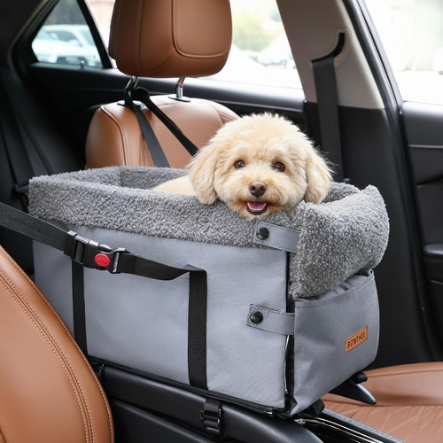 Center console dog car seat - console,