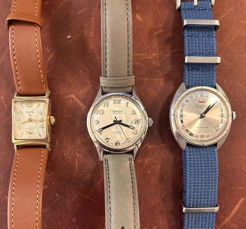 American vintage watch - vintage,