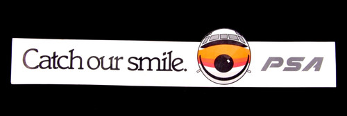 Psa vintage bumper sticker - psa,
