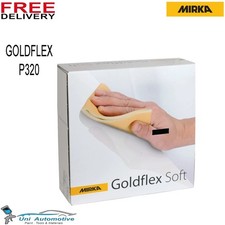 Mirka GoldFlex-Soft Perforated Roll 115x125mm 200 Sheets/ P320, 25 metre roll SD