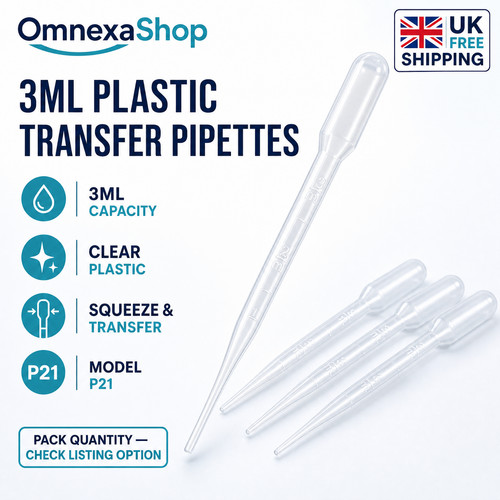 3ml plastic pipettes transfer - plastic,