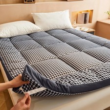 Japanese Futon Mattress Topper Tatami Camping Pad Couch Mats Single Double King