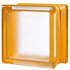 Apricot Mini Glass Brick/Block