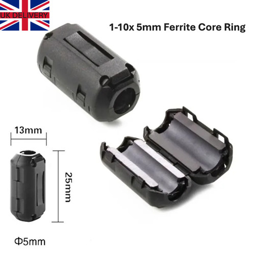 10x 5mm ferrite core noise - 5mm,
