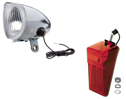 Bike dynamo light set - bike,