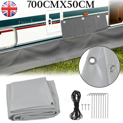 Caravan awning draught skirt - caravan,