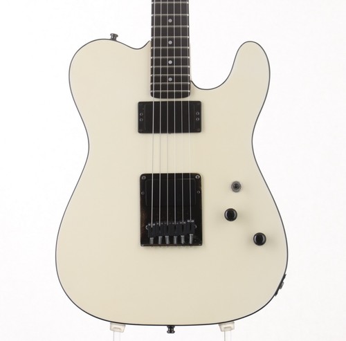 Schecter white used - tl,