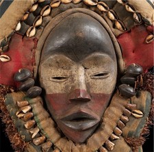 Traditional Dan Headdress Of