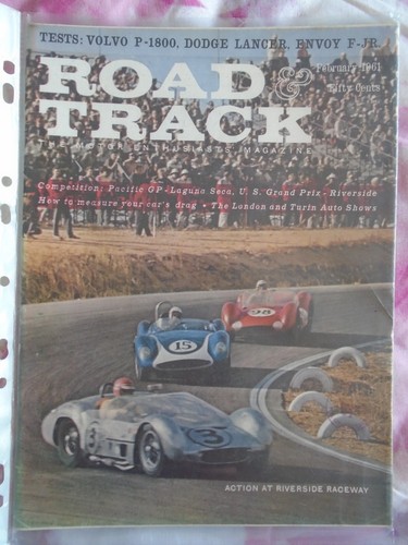 Road track feb 1961 volvo - &,