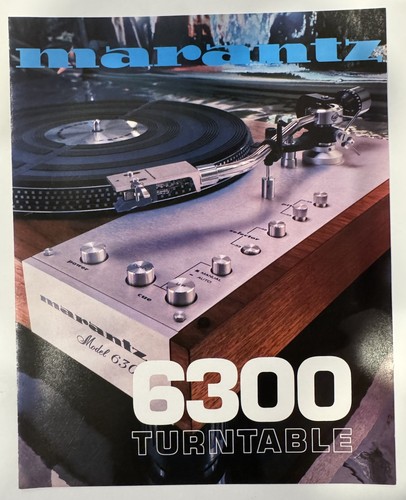 Vintage marantz model - marantz, 6300