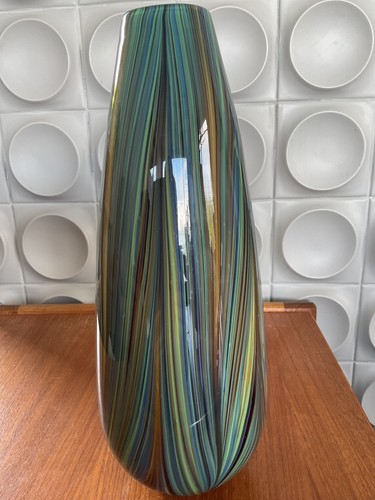 Vintage vase murano green - murano?, &