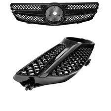Mercedes CLK W209 C209 radiator grille honeycomb front grill black gloss mop year 05-09
