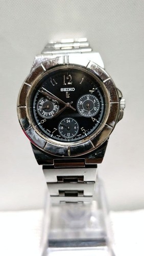 Seiko lukia 5y89 0b30 - 5y89-0b30, black