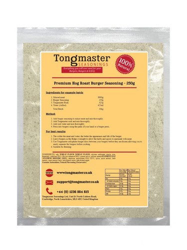 Premium hog roast burger - roast,