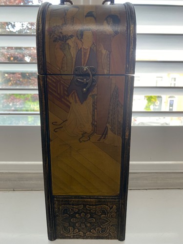 Vintage wooden single bottle - wooden, single-bottle