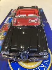 1:18 *RARE* ROAD SIGNATURE 1958 EDSEL CITATION (Black) Cabrio LHD Model Car HTF!
