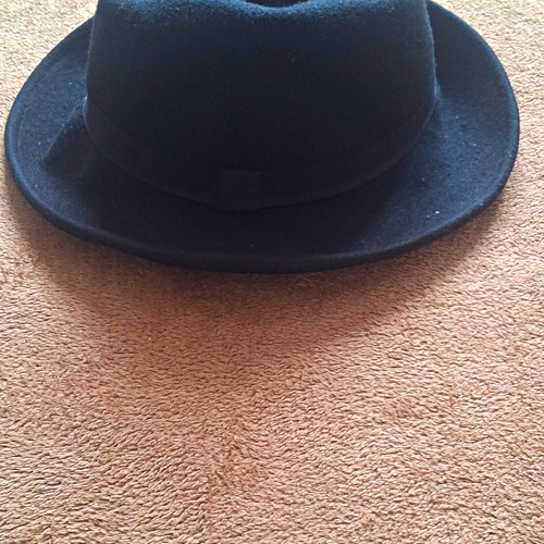 Vintage men black - men's, felt