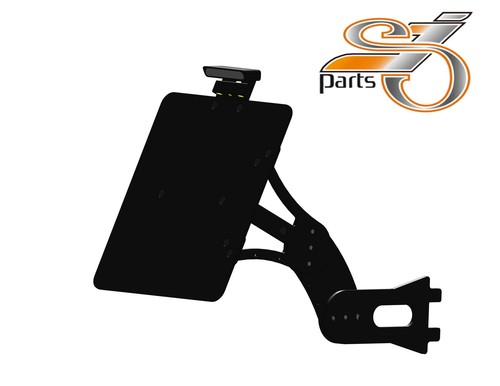 License plate holder - plate, side