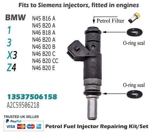 Fuel injector service kit - injector,