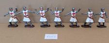 Timpo - Crusader Knights - Dark Brown Bases x 7