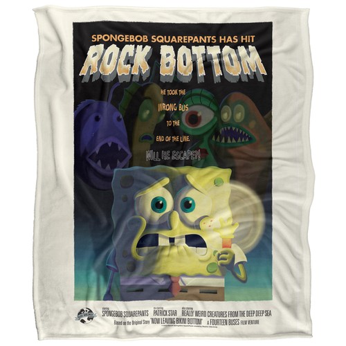 Spongebob rock bottom silky - rock,