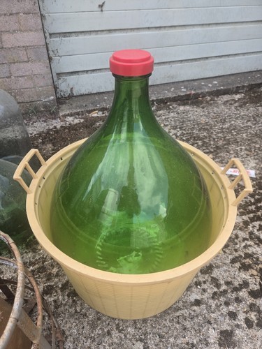 Job lot demijohn glass - job,