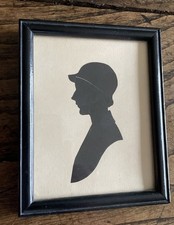 Portraits Silhouette By Hubert Leslie Taken At West Pier Brighton C1920