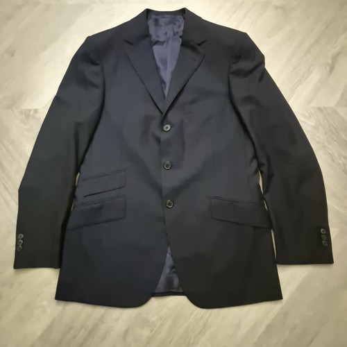 Gieves hawkes mens navy wool - &,