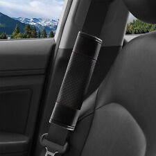 1PC Sport Seat Belt Shoulder Cover Pad Leather Cushion Car Interior Accessories