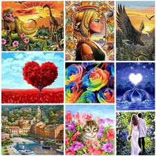 DIY Paint by Numbers Canvas